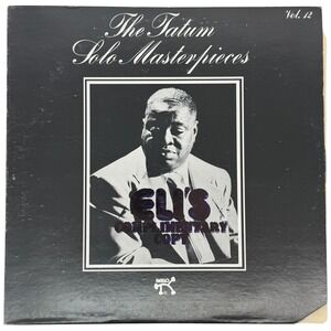 Art Tatum The Tatum Solo Masterpieces Vol 12 Pablo Records Vinyl LP Record